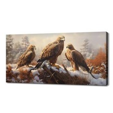 Majestic Golden Eagles In