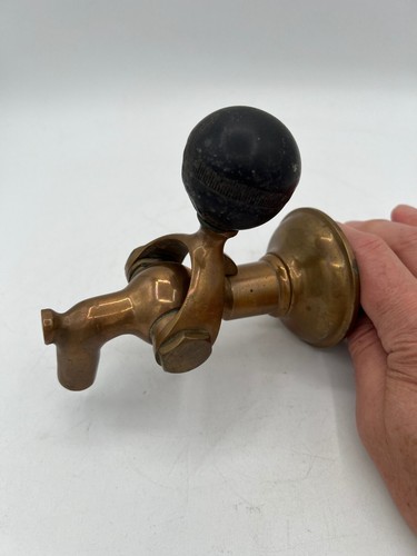 Antique brass beer tapper tap - antique,