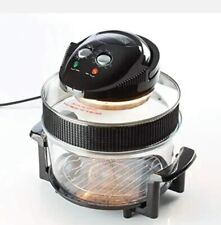 DAEWOO 17L 1300W Halogen Air Fryer with an Extension Ring - Black