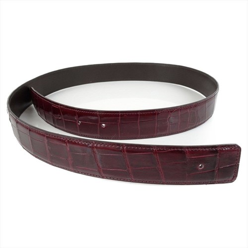 Real crocodile leather - real, belt