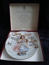 NSPCC Royal Worcester 1988 Christmas Plate 'A Christmas Wish'