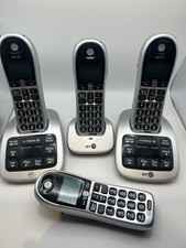 BT BT4600 Big Button Cordless DECT Phone with Answer Machine (Pack of 2)