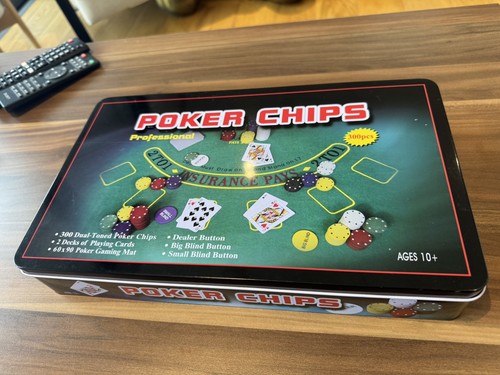 Poker set 300 - laser, chips