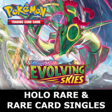 Pokemon TCG Evolving Skies - HOLO RARE & RARE SINGLE CARDS - NM