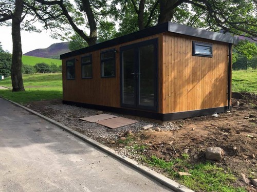 24ft 12ft portable cabin - 12ft,