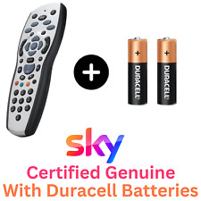 SKY120 Remote Control Sky HD+ Official Batteries Included (CERTIFIED GENUINE)