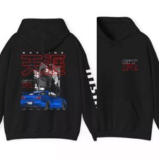 R34 Nissan GTR Skyline Hoodie, Nismo GTR Pullover, JDM GTR Nismo Hoodie