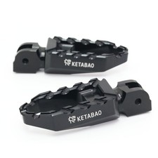 BLACK BUZZ Front Foot Pegs