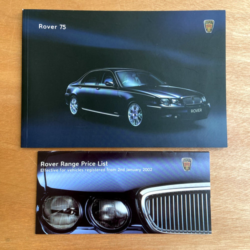 2001 rover brochure - 2001,
