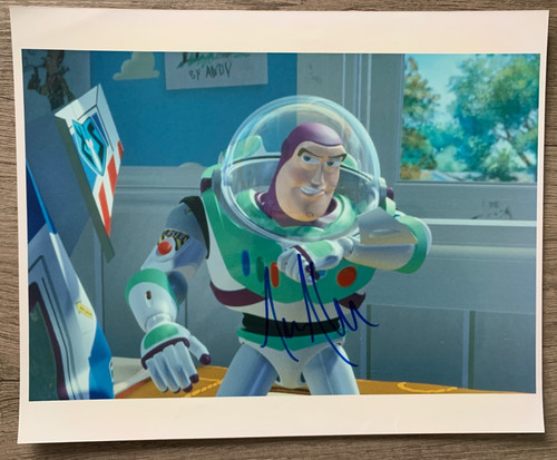 Tim allen signed buzz - tim,