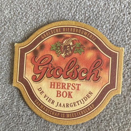Beer mat grolsch cardboard - mat,