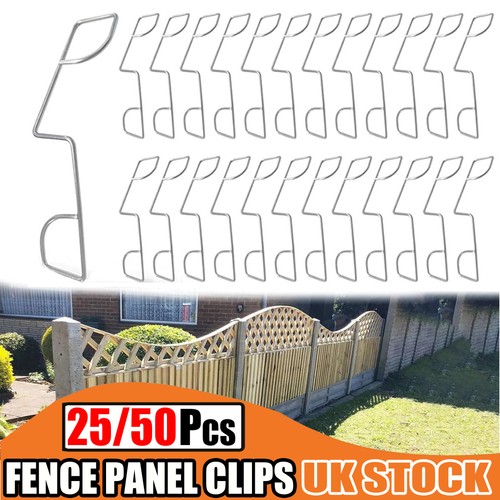 50x pack fence - pack, clips