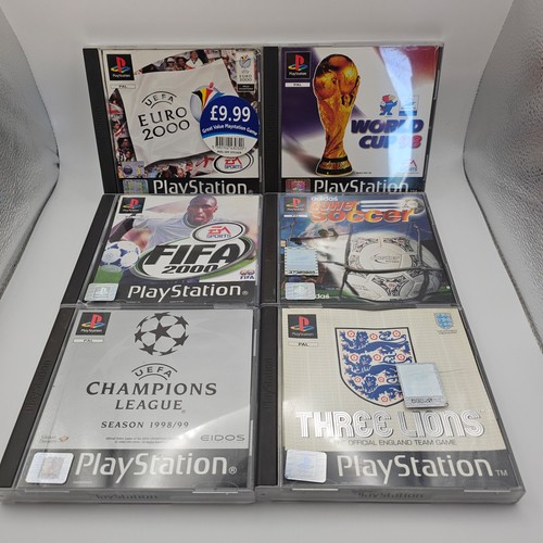 Ps1 football games bundle - ps1,