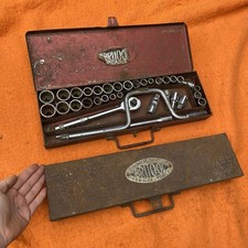 2 x Vintage Britool Socket