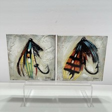 Set Of 2 Fly Fishing Art