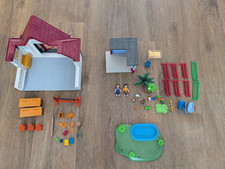 Playmobil 9277 Pet Hotel Small Animal Boarding & 6865 City Life School House