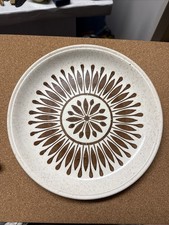 1 Staffordshire Ironstone Biltons England Dinner Plate 9 inch. Speckles on Cream