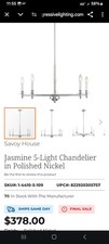  5-Light Chandelier Savoy