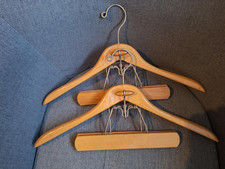 Pair vintage setwell wood - vintage,