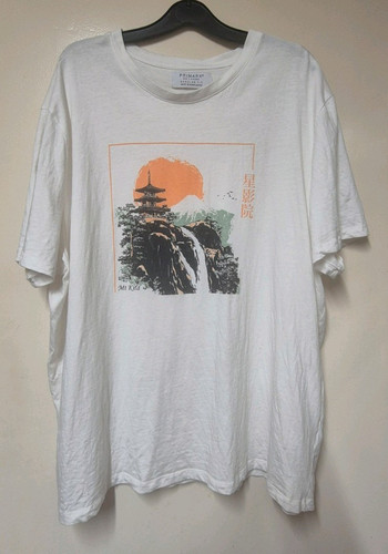Primark men white graphic - men's,