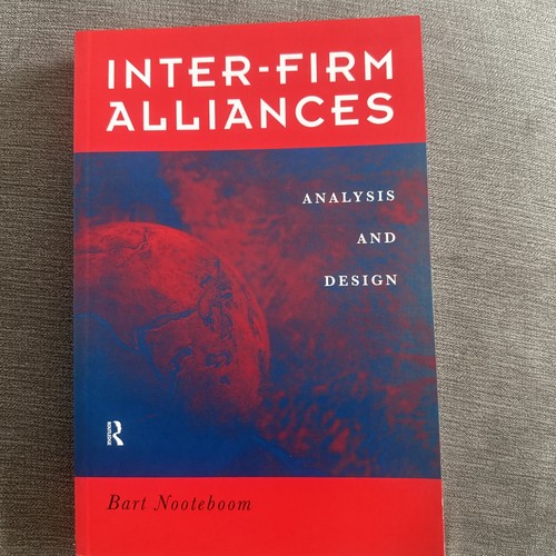 Inter firm alliances - by, bart