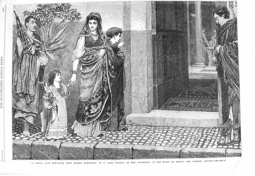 Original old antique - antique, print