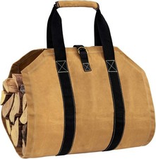 Firewood Carrier Bag Canvas