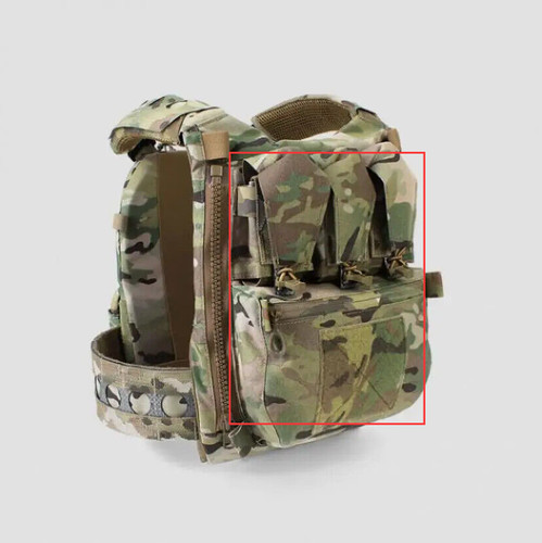 Tactics zip panel backpack - zip,