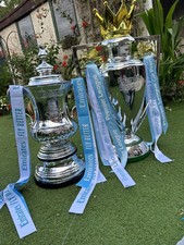 FA Cup Full Size 60cm Football Trophy Winning Team Engraved Beautiful Trophy 