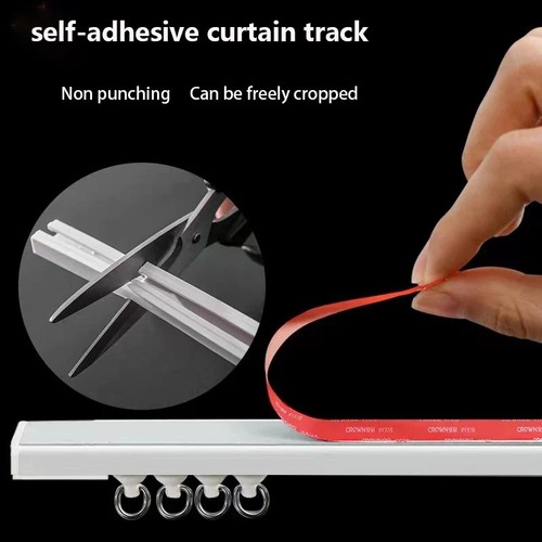 Self adhesive curtain track - adhesive,
