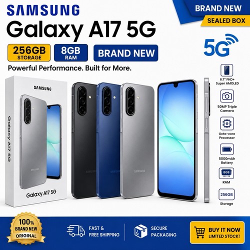 Brand new samsung - galaxy, a17