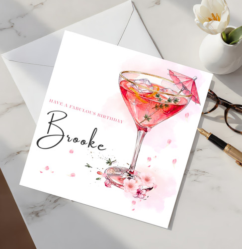 Personalised birthday card - birthday, for