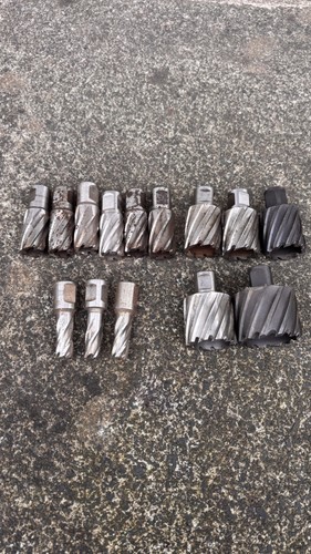 Job lot mag drill - drill, cutters