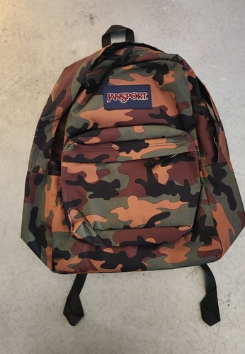 Jansport camo backpack - camo,