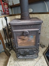 Morso Squirrel 1410 Stove 5KW Multi-Fuel Coal Burner With Back Boiler