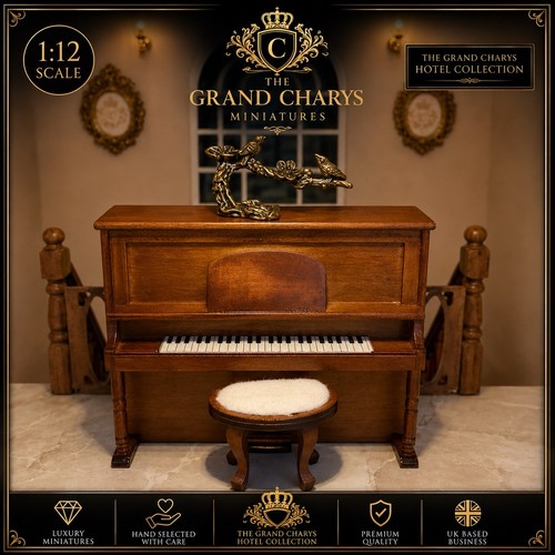 Scale miniature piano - miniature,