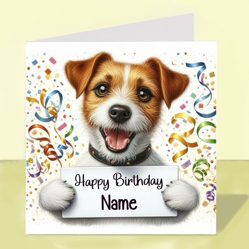 Personalised jack russell - personalised, dog