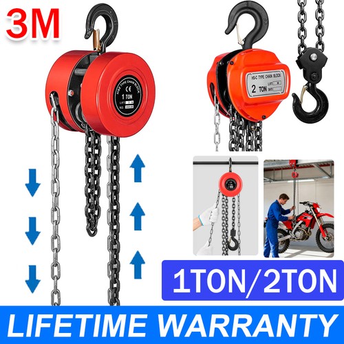Chain hoist block and - and, 2