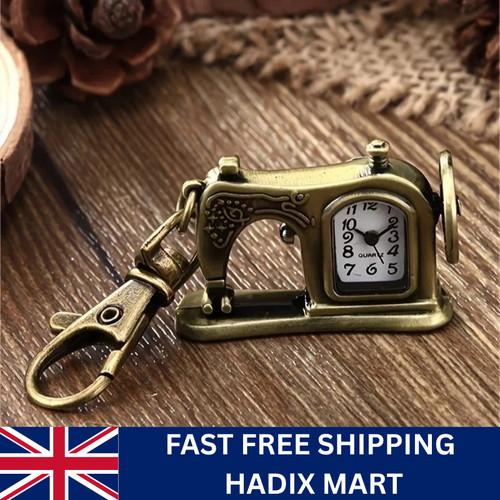 Vintage sewing machine pocket - vintage,
