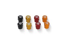 Cnc Valves Wheel Cap Kawasaki Z 750 R Abs 2011-2012 Red