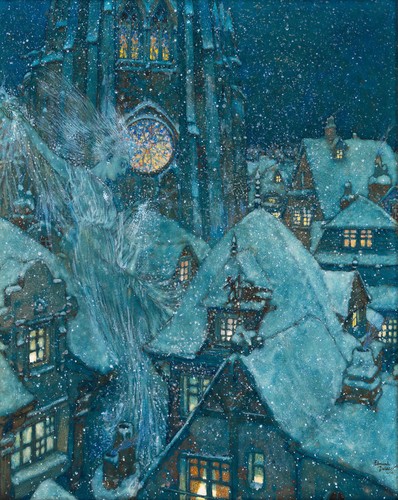 Edmund dulac the snow - edmund, queen