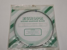 EUROPA BANDSAW BLADE 1781mm X 10 TPI X 1/4" NEW UNUSED OLD STOCK.