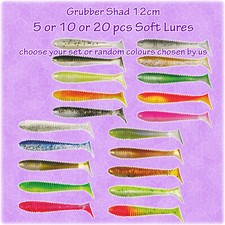 Grubber Shad 12cm 12g 5pcs