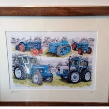 2 Picture Prints Deal A4 Size Massey Ferguson  Roadless  Tractors