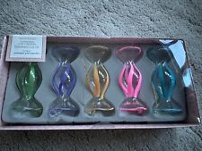 SET OF 5 ✅ Cupcakes and Cashmere Ornaments Glass Candies Candy ✅decoration