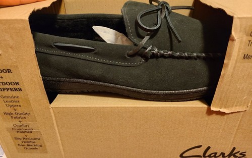 New mens clarks genuine - new,