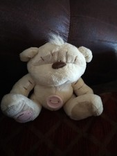 Fizzy Moon Teddy Bear  Button