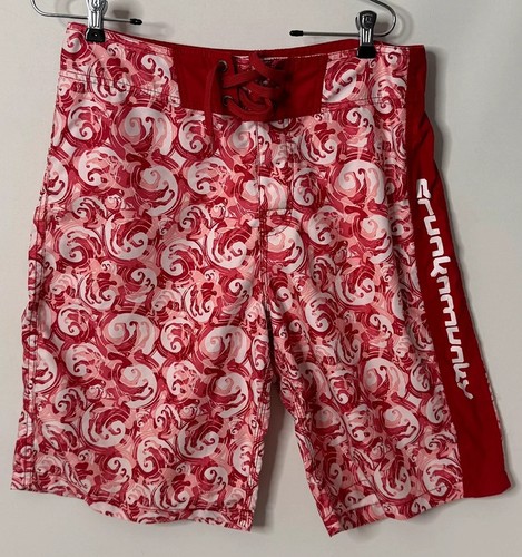 Drunknmunky men red - red, bermuda