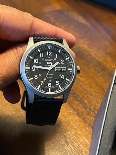 Seiko field watch snzg15 - 5,