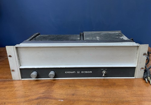 Crown d150a power amplifier - crown,